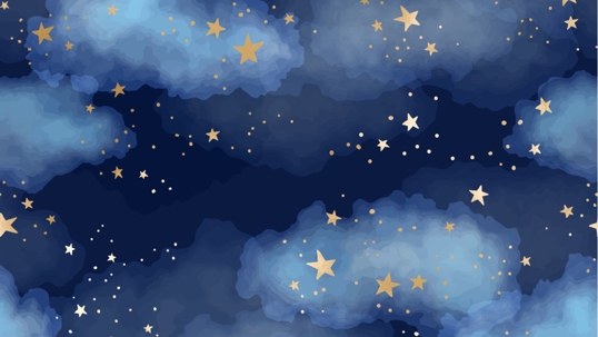 stars in night sky background