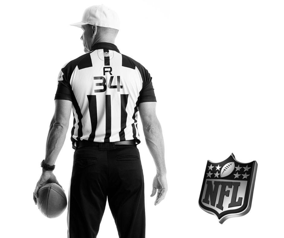 Attorney Clete Blakeman as NFL Referee